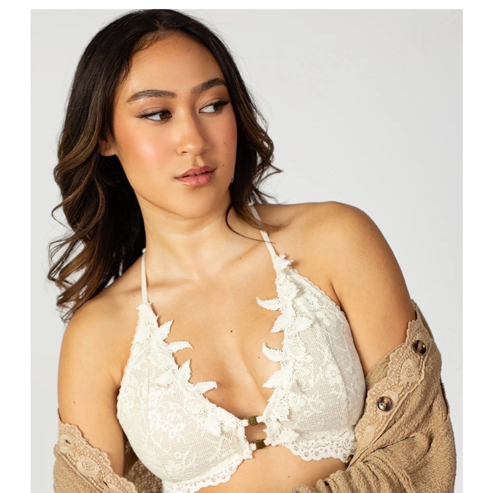 Joyfolie Posey Ecru Bralette